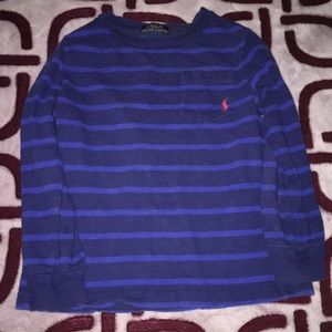 Boy Blue and navy blue long sleeve